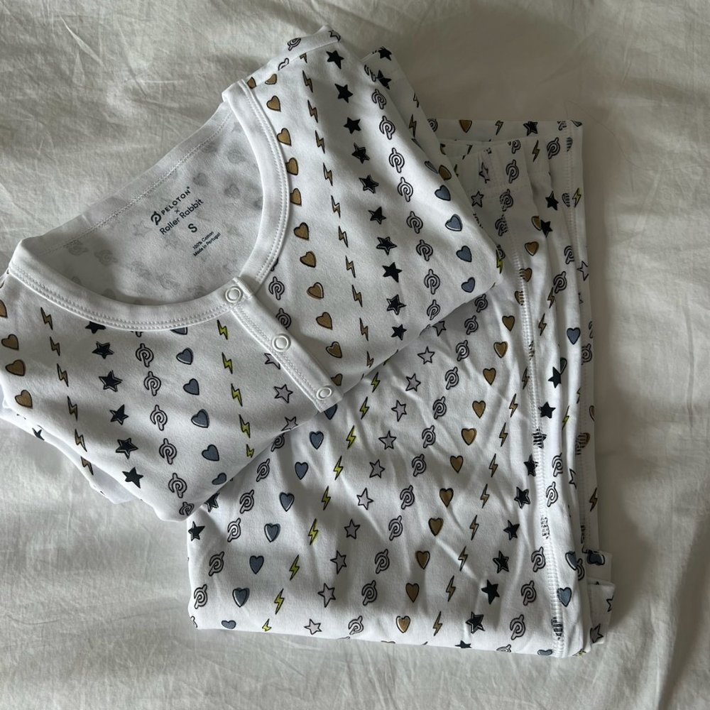 *Rare* Roller Rabbit x Peloton Pajamas Size Small